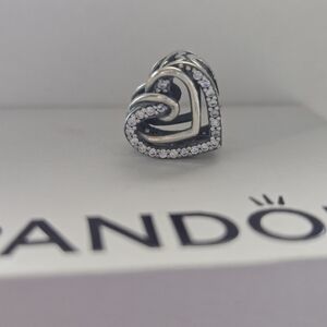 Pandora Silver Heart Charm